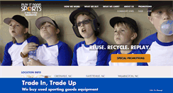 Desktop Screenshot of playitagainsports-nc.com